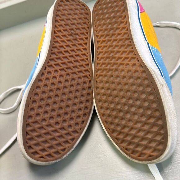 Vans Unisex Era Canvas Colorful Colorblock Skateboard Sneakers Size 9(M) 10.5(W) - Picture 5 of 7